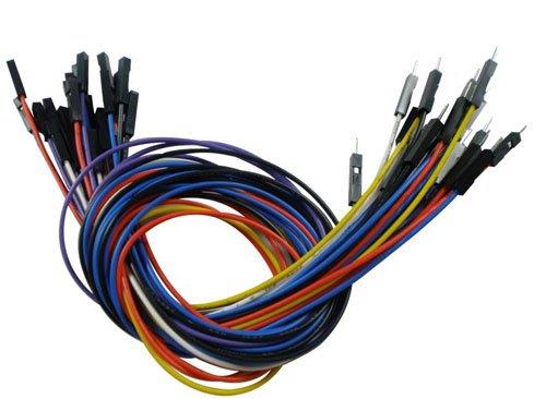 1Pin-weiblich, weiblichen Dupont Linie 20cm RandomColor