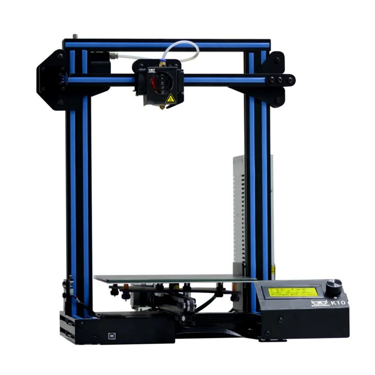 Kuongshun K10 Open Source Schnelle Montage 3D Drucker 220 * 220 * 260 Hohe PFrinting-Genauigkeit