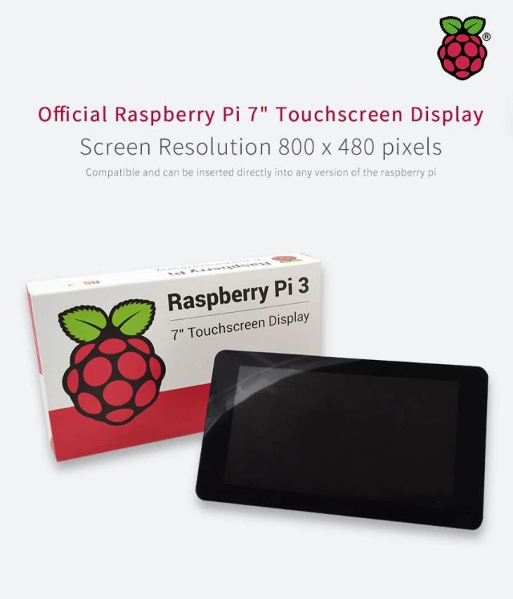 Offizielle 7-Zoll-Touchscreen-Anzeige