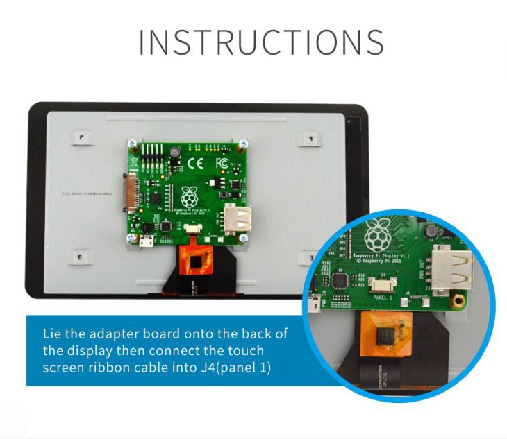 Official 7inch Touch Screen Display Official 7inch Touch Screen Display